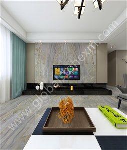Magic Seaweed Marble Slabs for Bathroom Flooring