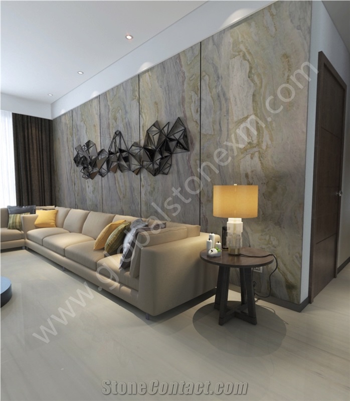 Magic Seaweed Slabs Tiles for Villa Decoration