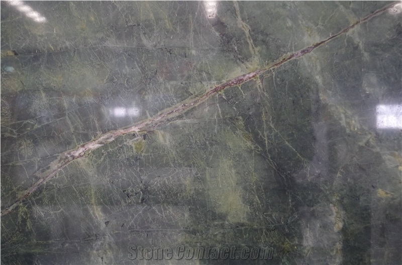 Peacock Green Marble for Tea Tables