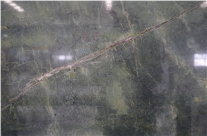 Peacock Green Marble for Tea Tables