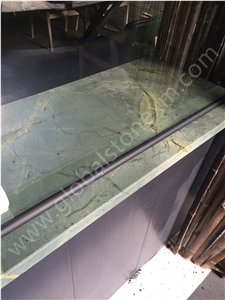 Peacock Green Marble Window Sill