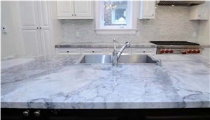 Super White Travertine Kitchen Ireland Luxurious