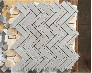 Cinderella Grey Marble Mosaic