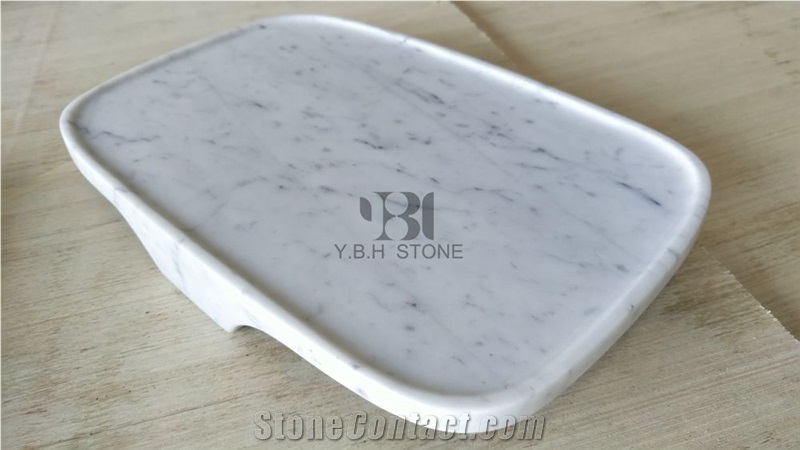 Green Marble Bath Tray, Bath Canister, Soap Dish