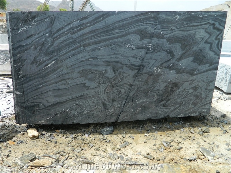 Black Fantasy Marble Blocks