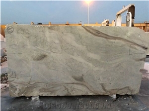 Frozen White Marble Blocks