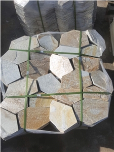 Quartzite Meshed Flagstone
