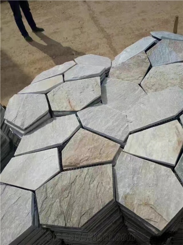 Quartzite Meshed Flagstone