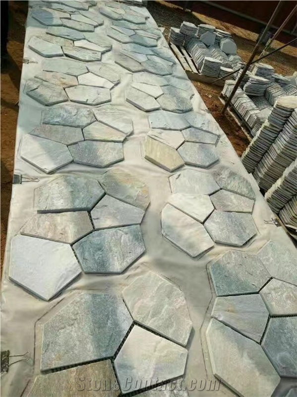 Quartzite Meshed Flagstone
