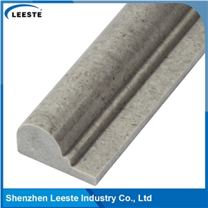 Cinderella Grey Marble Baseboard Interior Moulding