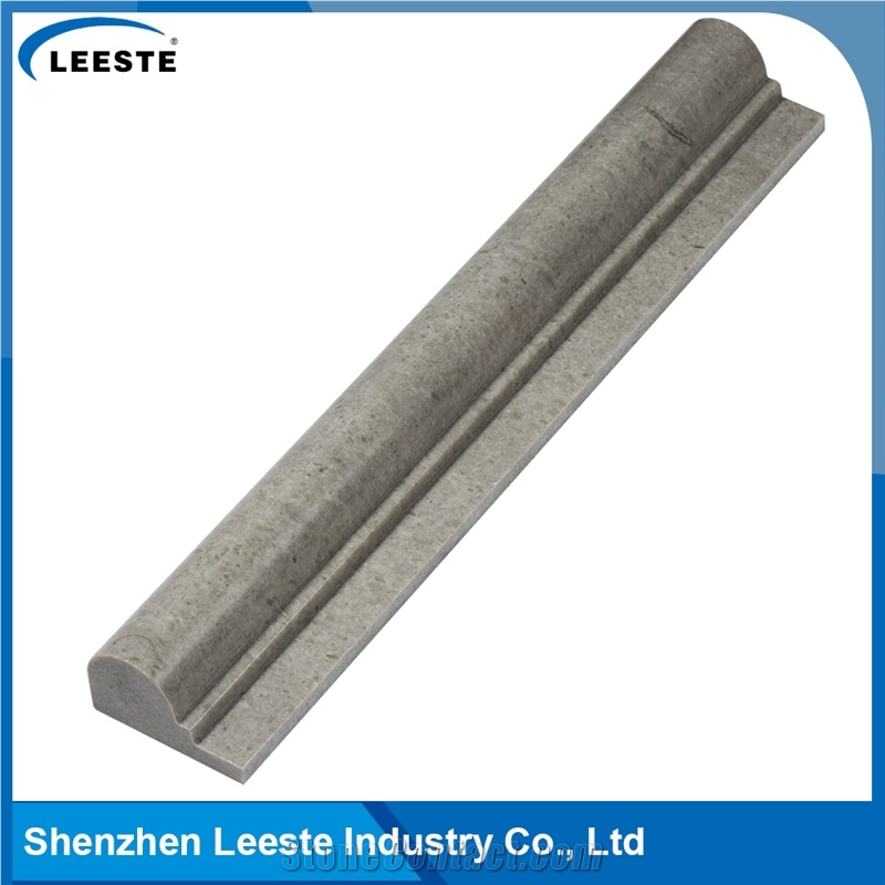Cinderella Grey Marble Baseboard Interior Moulding