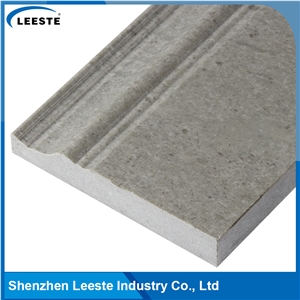 Cinderella Grey Marble Baseboard Interior Moulding