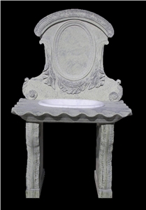 Classic Marble Vanity Top Sink Tank Custom-Made