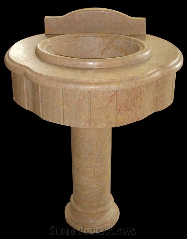 Classic Marble Vanity Top Sink Tank Custom-Made