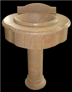 Classic Marble Vanity Top Sink Tank Custom-Made
