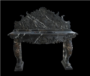 Classic Marble Vanity Top Sink Tank Custom-Made Classic Marble Vanity Top Sink Tank Custom-Made