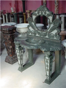 Classic Marble Vanity Top Sink Tank Custom-Made