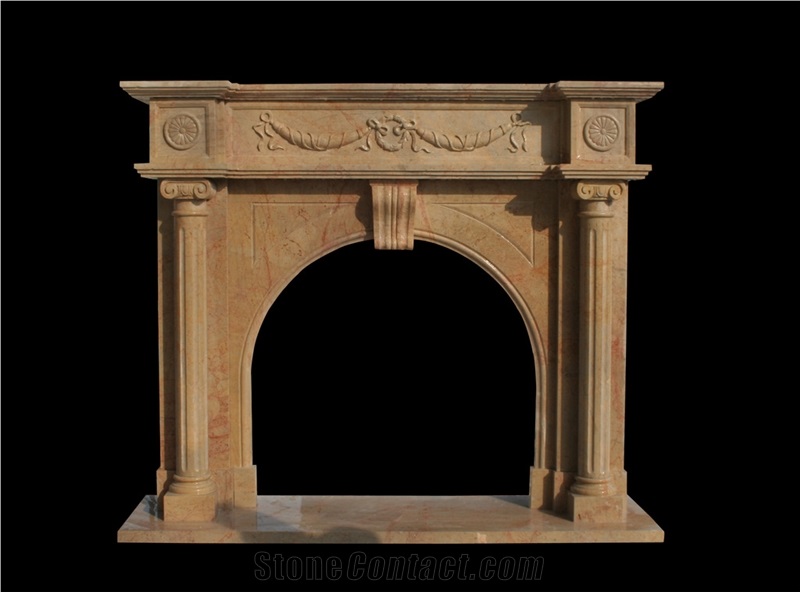 Marble Fireplace Mantel Surround Hearth Customize