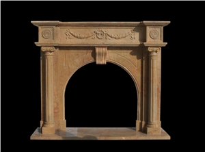 Marble Fireplace Mantel Surround Hearth Customize