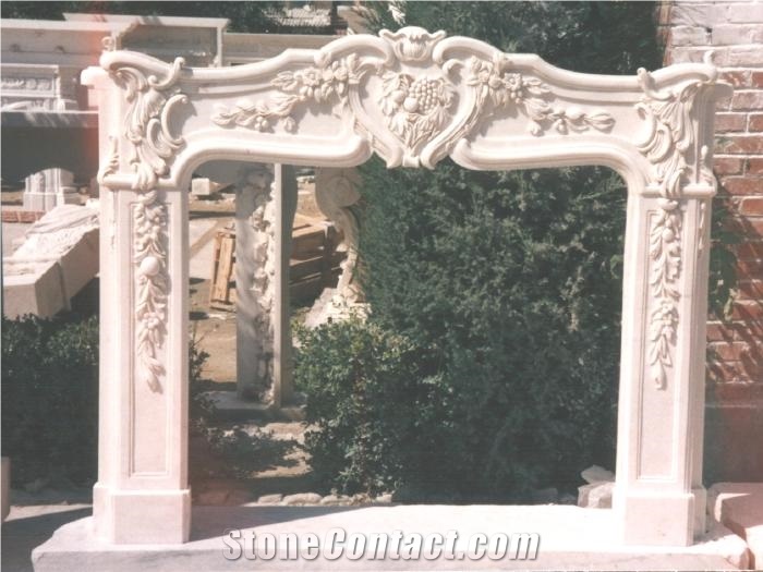 Marble Fireplace Mantel Surround Hearth Customize