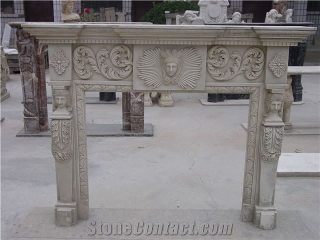 Marble Fireplace Mantel Surround Hearth Customize