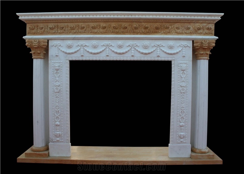 Marble Fireplace Mantel Surround Hearth Customize
