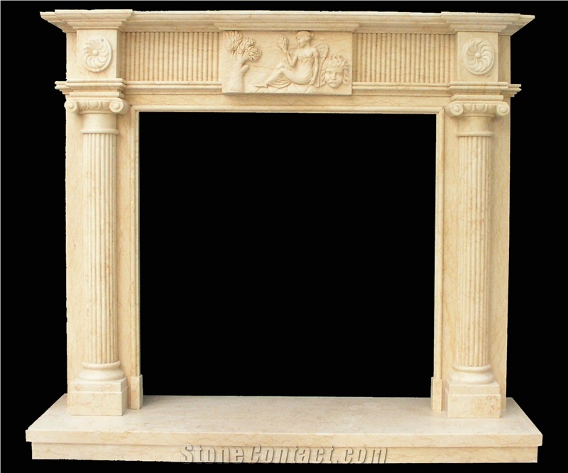Marble Fireplace Mantel Surround Hearth Customize