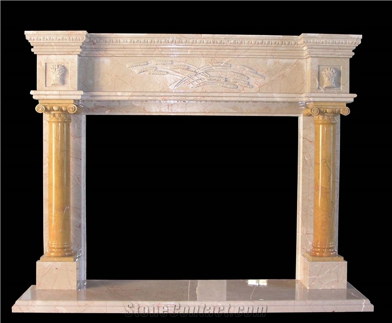 Marble Fireplace Mantel Surround Hearth Customize