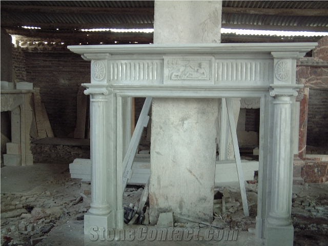 Marble Fireplace Mantel Surround Hearth Customize