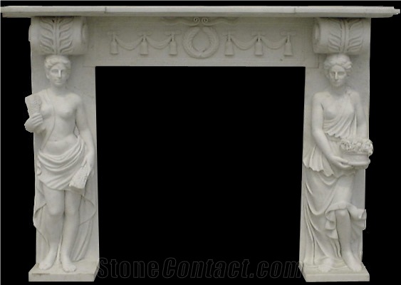 Marble Fireplace Mantel Surround Hearth Customize