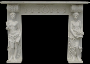 Marble Fireplace Mantel Surround Hearth Customize
