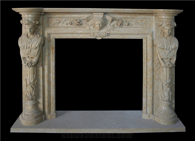 Marble Fireplace Mantel Surround Hearth Customize