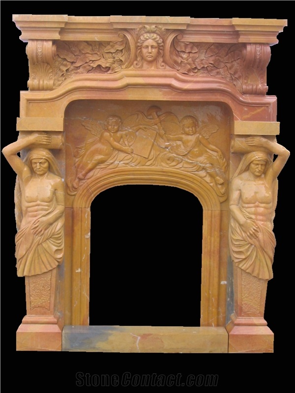 Marble Fireplace Mantel Surround Hearth Customize