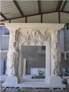 Marble Fireplace Mantel Surround Hearth Customize