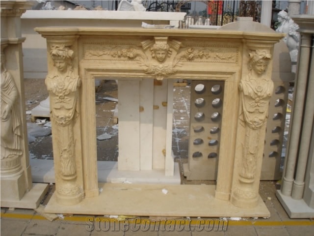 Marble Fireplace Mantel Surround Hearth Customize