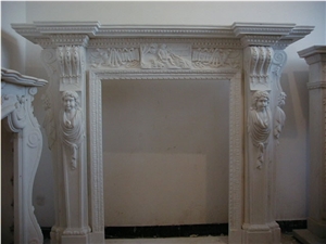 Marble Fireplace Mantel Surround Hearth Customize