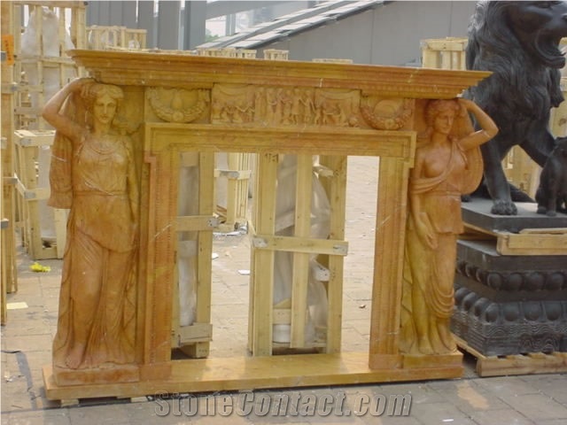 Marble Fireplace Mantel Surround Hearth Customize