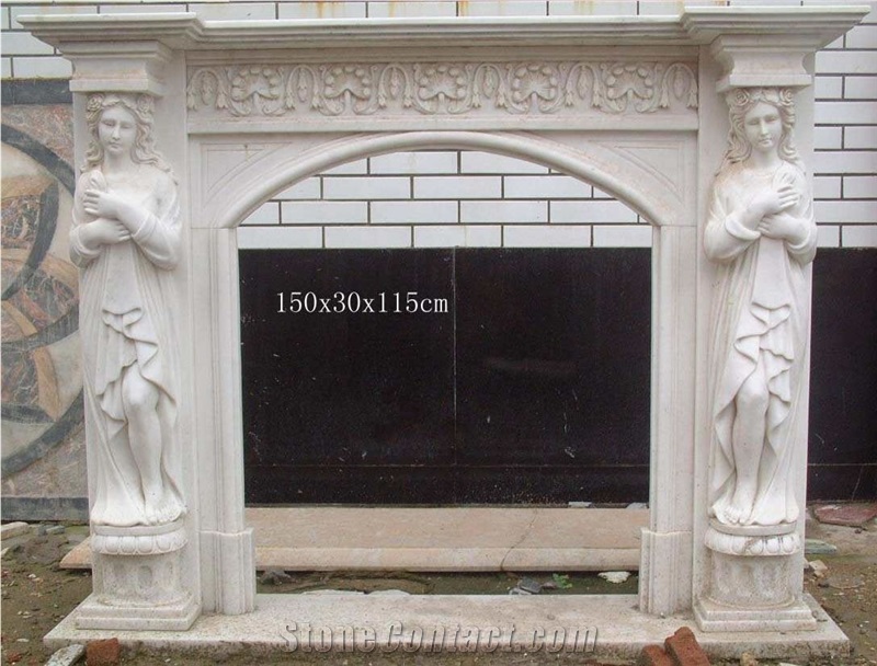 Marble Fireplace Mantel Surround Hearth Customize