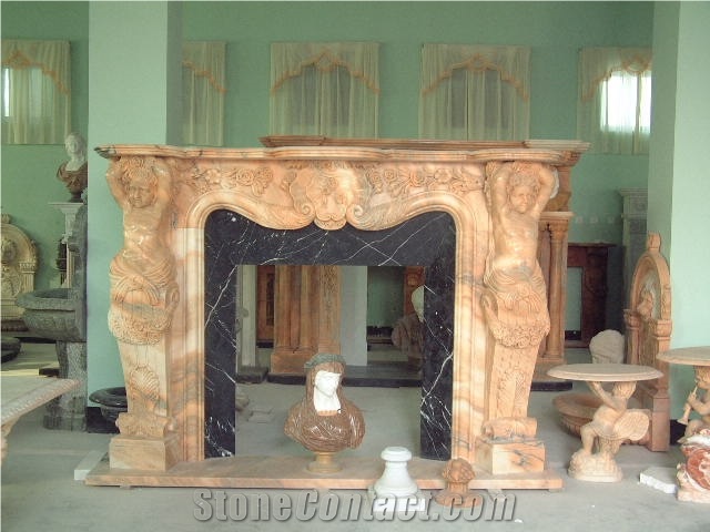 Marble Fireplace Mantel Surround Hearth Customize