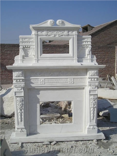Marble Fireplace Mantel Surround Hearth Customize