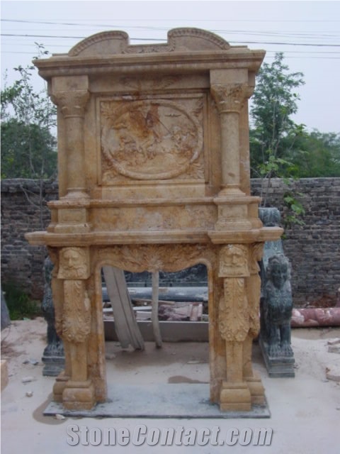 Marble Fireplace Mantel Surround Hearth Customize