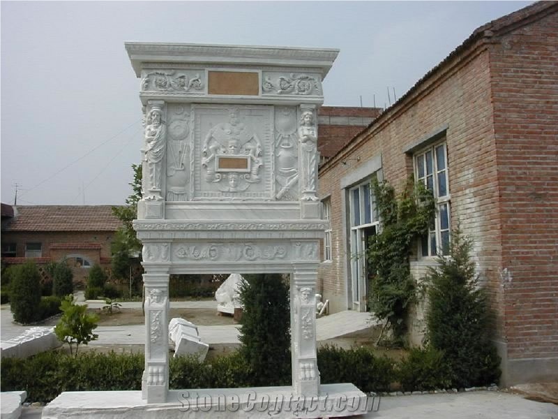 Marble Fireplace Mantel Surround Hearth Customize