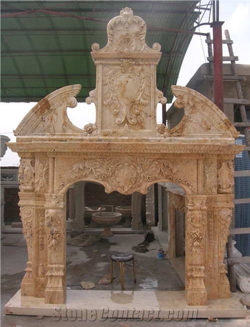 Marble Fireplace Mantel Surround Hearth Customize