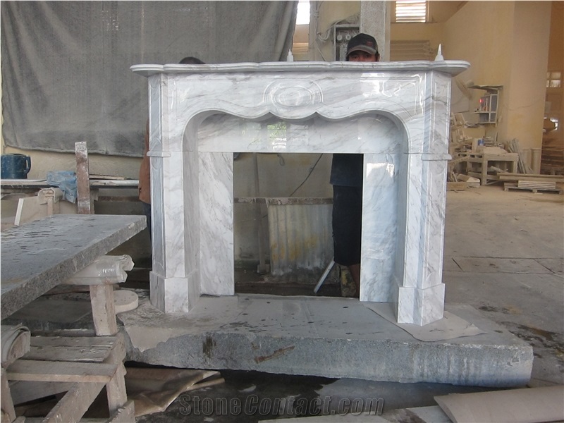 Marble Fireplace Mantel Surround Hearth Customize