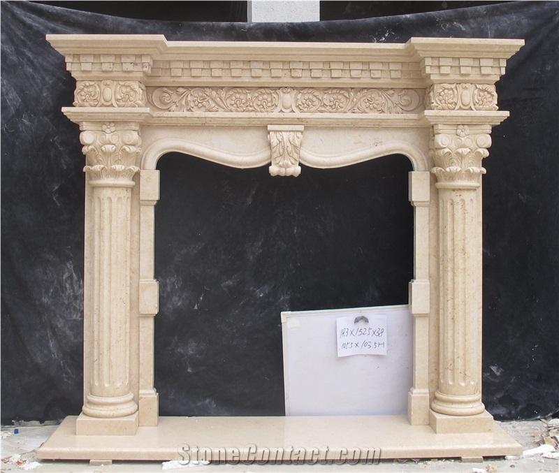 Marble Fireplace Mantel Surround Hearth Customize