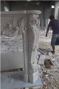 Marble Fireplace Mantel Surround Hearth Customize