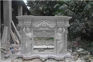 Marble Fireplace Mantel Surround Hearth Customize