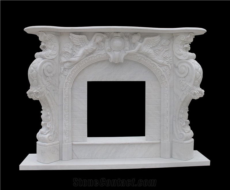 Marble Fireplace Mantel Surround Hearth Customize