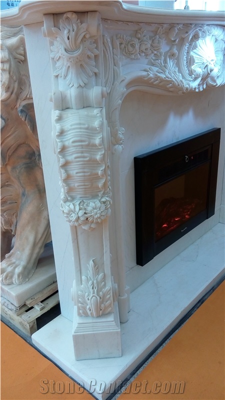 Marble Fireplace Mantel Surround Hearth Customize