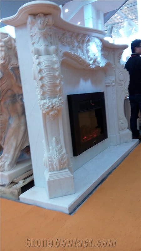 Marble Fireplace Mantel Surround Hearth Customize